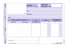243-5 Dowód kupna-sprzedaży wartości dewizowych