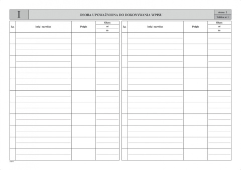 604-1 Książka obiektu budowlanego