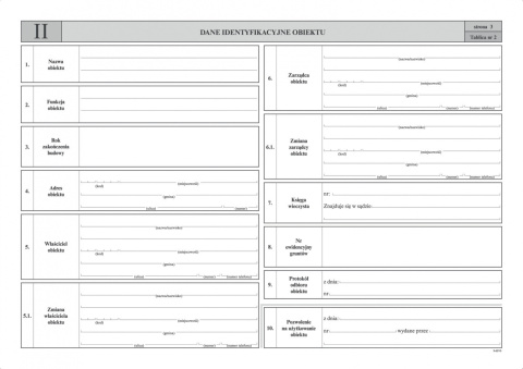 604-1 Książka obiektu budowlanego