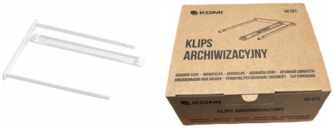 Klips archiwizacyjny Komi (1 szt.)