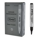 MARKER permanentny TOMA, czarny (TO-091)