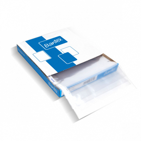 Koszulki krystaliczne BANTEX A4 45mic 100szt. karton