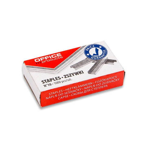 Zszywki Office Products Nr 10 - 1000szt.