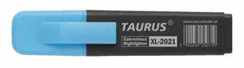 ZAKREŚLACZ TAURUS, ŚCIĘTA KOŃCÓWKA - NIEBIESKI