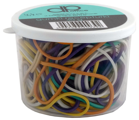 Gumki recepturki pudełko 40g mix kolorów