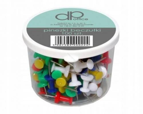 Pinezki beczułki 100 szt.