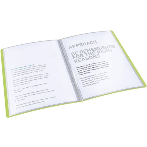 ALBUM OFERTOWY ESSELTE A4/20K ZIELONY