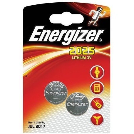 Baterie Energizer Lithium CR2025 3V (2)