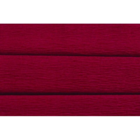 Bibuła marszczona Fiorello 50x200cm bordowa
