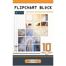 Blok do flipchartu Interdruk 64x100cm kratka (10)