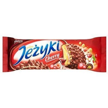CIASTKA GOPLANA JEŻYKI 140g WIŚNIOWE