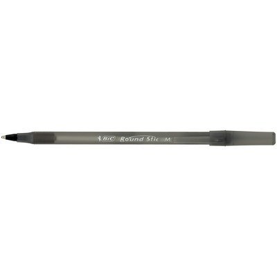 Długopis BiC Round Stic czarny (60), CZARNY