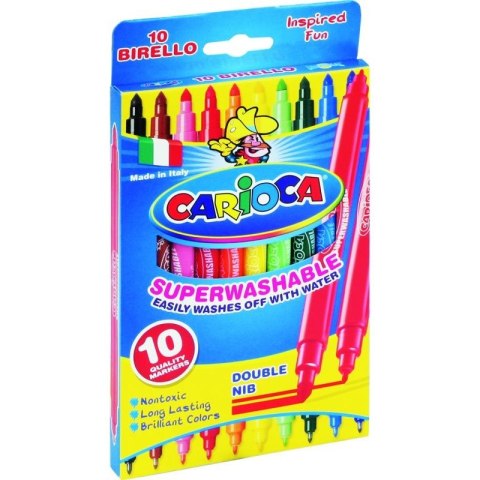 FLAMASTRY CARIOCA BIRELLO 10 KOLORÓW