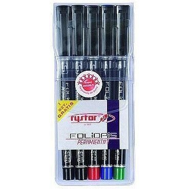 FOLIOPISY RYSTOR FM-10 3 KOLORY+2 CZARNE