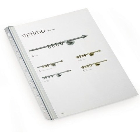 GRZBIETY WSUWANE Z PERFORACJĄ 6mm PRZEZROCZYSTE (50)