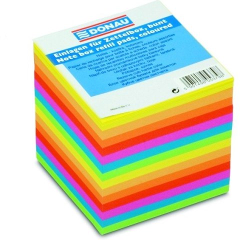 Kostka papierowa Donau 90x90x90mm nieklejona kolor