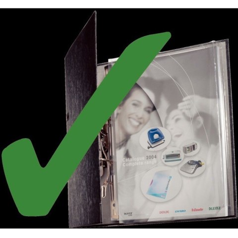 KOSZULKI NA KATALOGI LEITZ A4/170µm Z METALOWĄ LISWĄ (3)