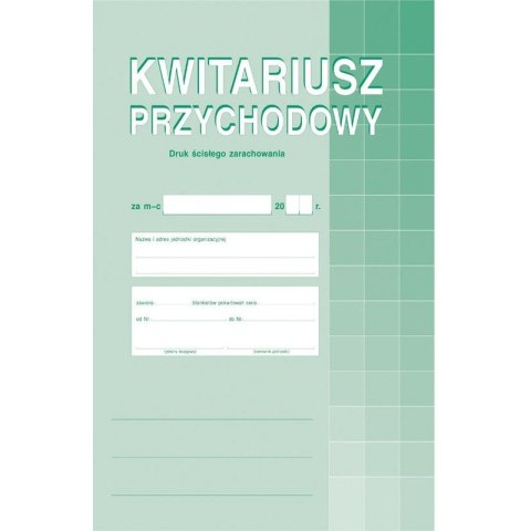 KWITARIUSZ PRZYCHODOWY A4 (O+2K)