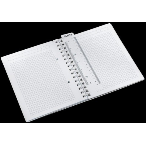 Kołonotatnik Leitz Wow A5/80k kratka turkusowy