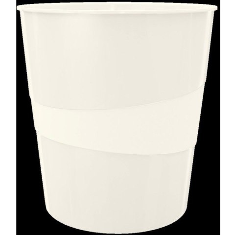 Kosz na śmieci Leitz Wow 15L biały