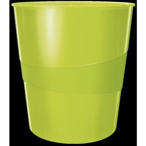 Kosz na śmieci Leitz Wow 15L zielony