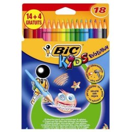 Kredki ołówkowe BiC Kids Evolution 18 kolorów