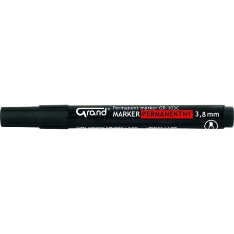 MARKER PERMANENTNY GRAND GR-103C CZARNY