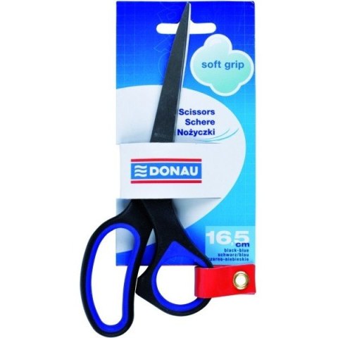 Nożyczki Donau Soft Grip 16.5cm