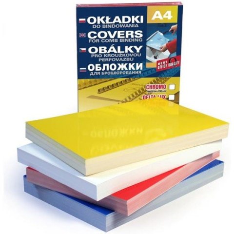 OKŁADKI DO BINDOWNICY A4 CHROMOLUX ZIELONE (100)