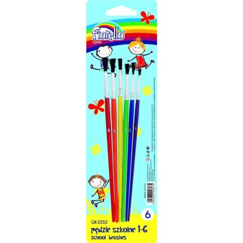 PĘDZLE FIORELLO ROZMIAR:1-6