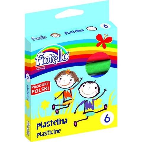 PLASTELINA FIORELLO 16g x6 KOLORÓW