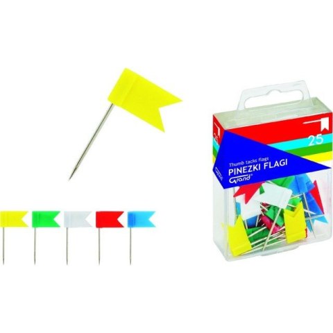 SZPILKI GRAND "FLAGI" (25)