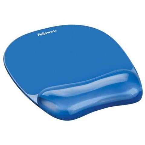 PODKŁADKA ŻELOWA POD MYSZ FELLOWES CRYSTAL NIEBIESKA