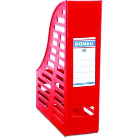 Pojemnik na dokumenty Donau A4/85mm składany czerwony