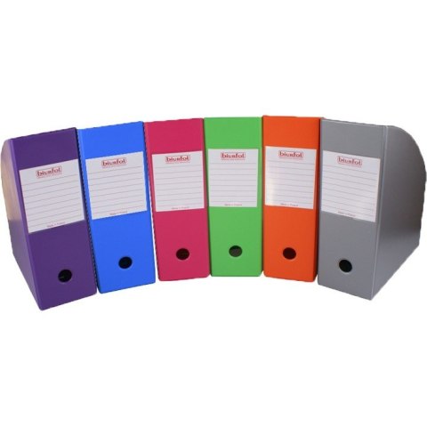 POJEMNIK NA DOKUMENTY BIURFOL A4/10cm RÓŻOWY