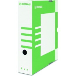 Pudło do archiwizacji Donau A4/80mm zielone