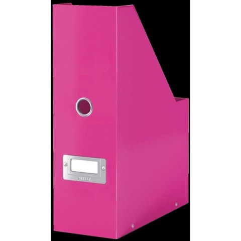 Pojemnik kartonowy Leitz Wow C&S A4/100mm różowy