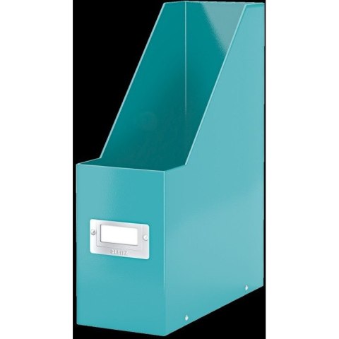 Pojemnik kartonowy Leitz Wow C&S A4/100mm turkusowy