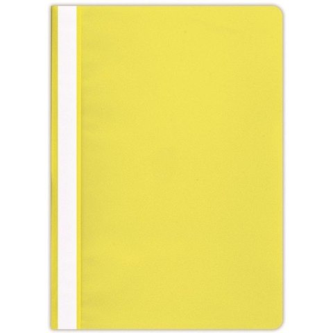 Skoroszyt Donau A4 PP żółty (10)