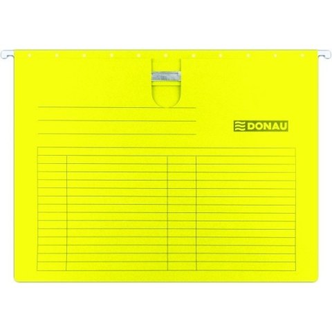 Teczka zawieszana Donau A4 (z wąsem) żółta (5)
