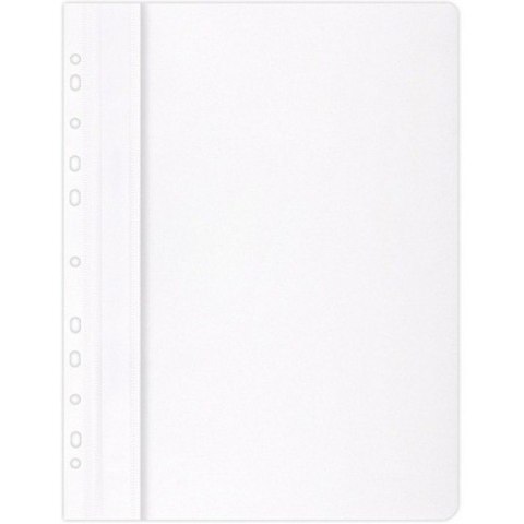 Skoroszyt wpinany Office Products A4 PP biały (25)