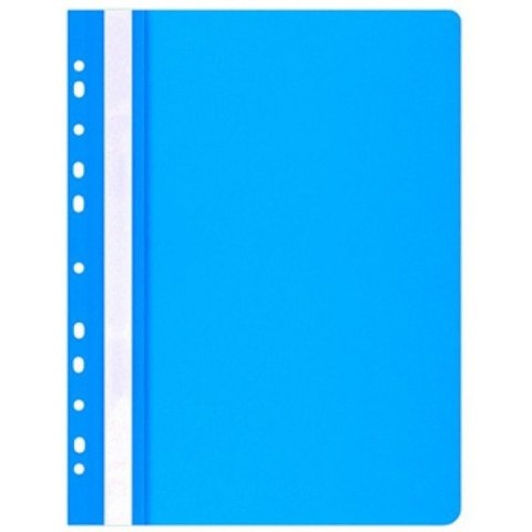 Skoroszyt wpinany Office Products A4 PP niebieski (25)