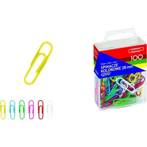 SPINACZE GRAND 28mm KOLOROWE (100)