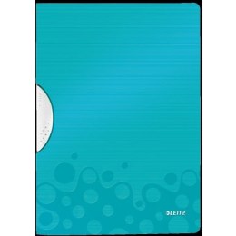 Skoroszyt z klipsem Leitz Wow A4 30k turkusowy