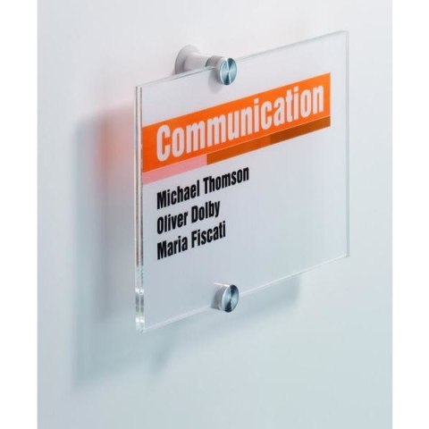 TABLICZKA DURABLE CRYSTAL SIGN 210*148mm TABLICZKA DURABLE CRYSTAL SIGN 210*148mm