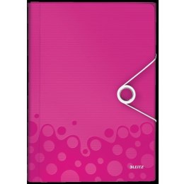 TECZKA LEITZ WOW 6 PRZEGRÓDEK RÓŻOWA