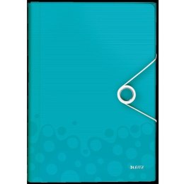 TECZKA LEITZ WOW 6 PRZEGRÓDEK TURKUSOWA