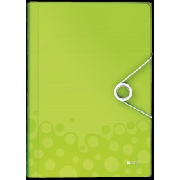 TECZKA LEITZ WOW 6 PRZEGRÓDEK ZIELONA