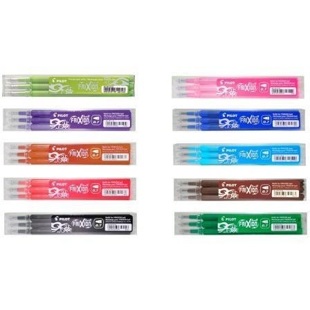 Wkłady wymazywalne Pilot Frixion M 0.7mm czarne (3)