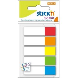 ZAKŁADKI STICK'N 12*45mm 5 KOLORÓW (5*20)